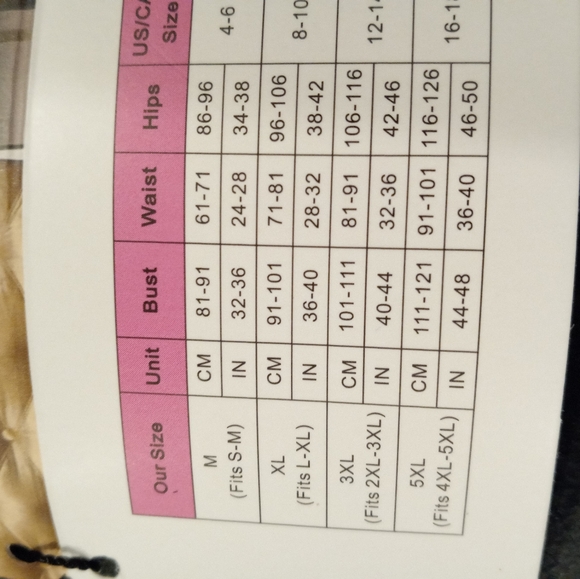 NWT 2 Piece Lingerie Set. L (12-14) - Picture 6 of 8